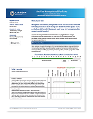 Behavioral Competency Analysis Sample